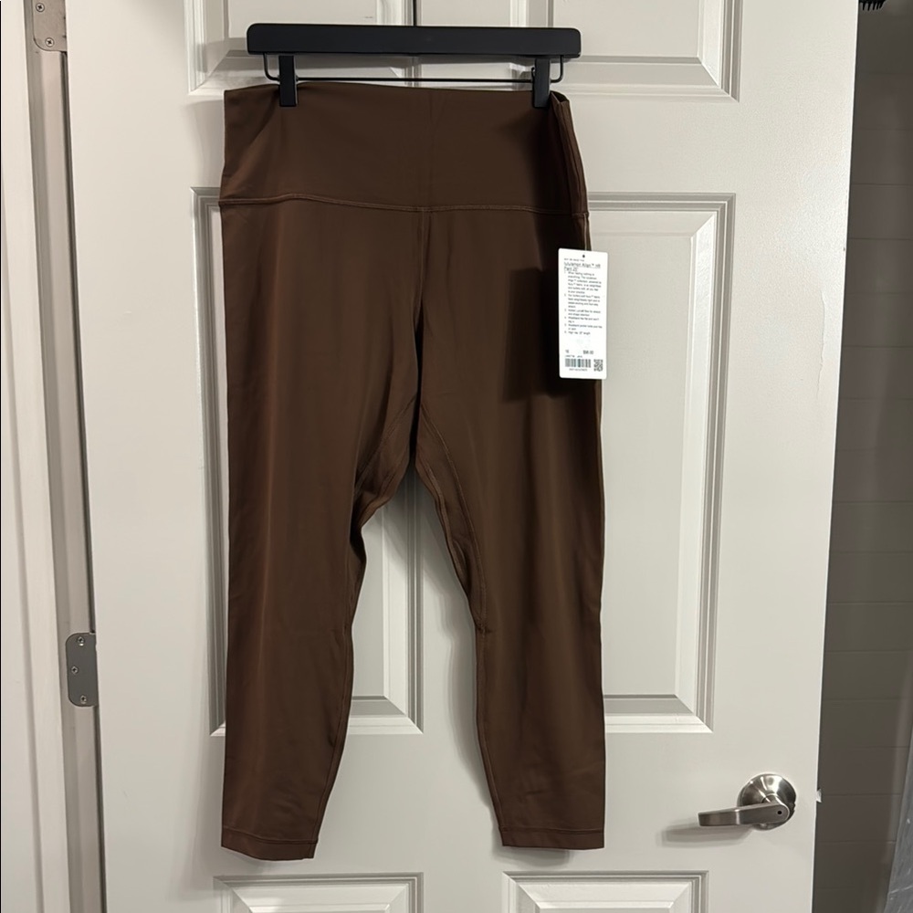 Brown Lululemon Align leggings size 16